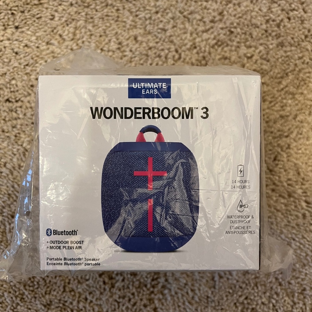 Wonderboom 3 Bluetooth Speaker (Blue)